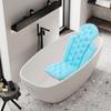 DRESSOOS Ergonomic Adult Bathtub Pillow with Non-Slip Bath Mat Surface Comfortable Mesh Cushion for Neck and Back Support Anti-Slip Tub Cushion for Bathing Relaxation and Multi-Scenario Use view 3