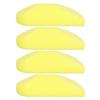BCOATH 4Pcs Double-Sided Pedicure Tool Foot Sole Exfoliating Trimmers for Dead Skin Removal Compact Foot Care Scrubbers for Elderly Athletes and Daily Use Random Color view 1