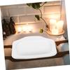 CTIRCHIU 2Pcs Bathtub Pillows with Strong Suction Cups for Head Neck Shoulder Support Comfortable Bath Cushions for Spa Home Use Blue and White view 4