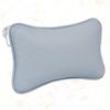 ASAKKURA Non-Slip Bathtub Pillow with Suction Cups Blue Head and Neck Support Cushion for Standard Oval Hot Tub Spa Bath Tub Backrest Pad view 2