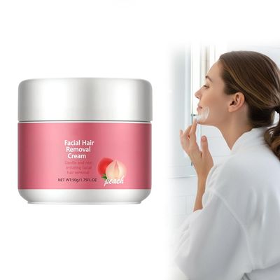 Facial Hair Removal Cream, 2025 New Quick Gentle Fast Acting Depilatory Cream for Face, Facial Hair Remover Creams for Women and Men, Eliminated Peach Fuzz Onfacial Hairs (1)