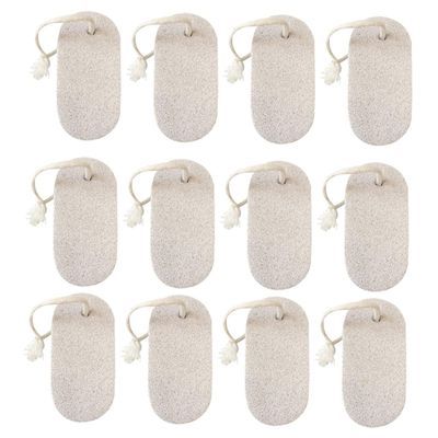 COLLBATH 20PCS Volcanic Pumice Stone Foot File Lightweight Foot Rasp Callus Remover Pedicure Tools for Dead Skin Exfoliating and Care Easy to Hold Compact Design