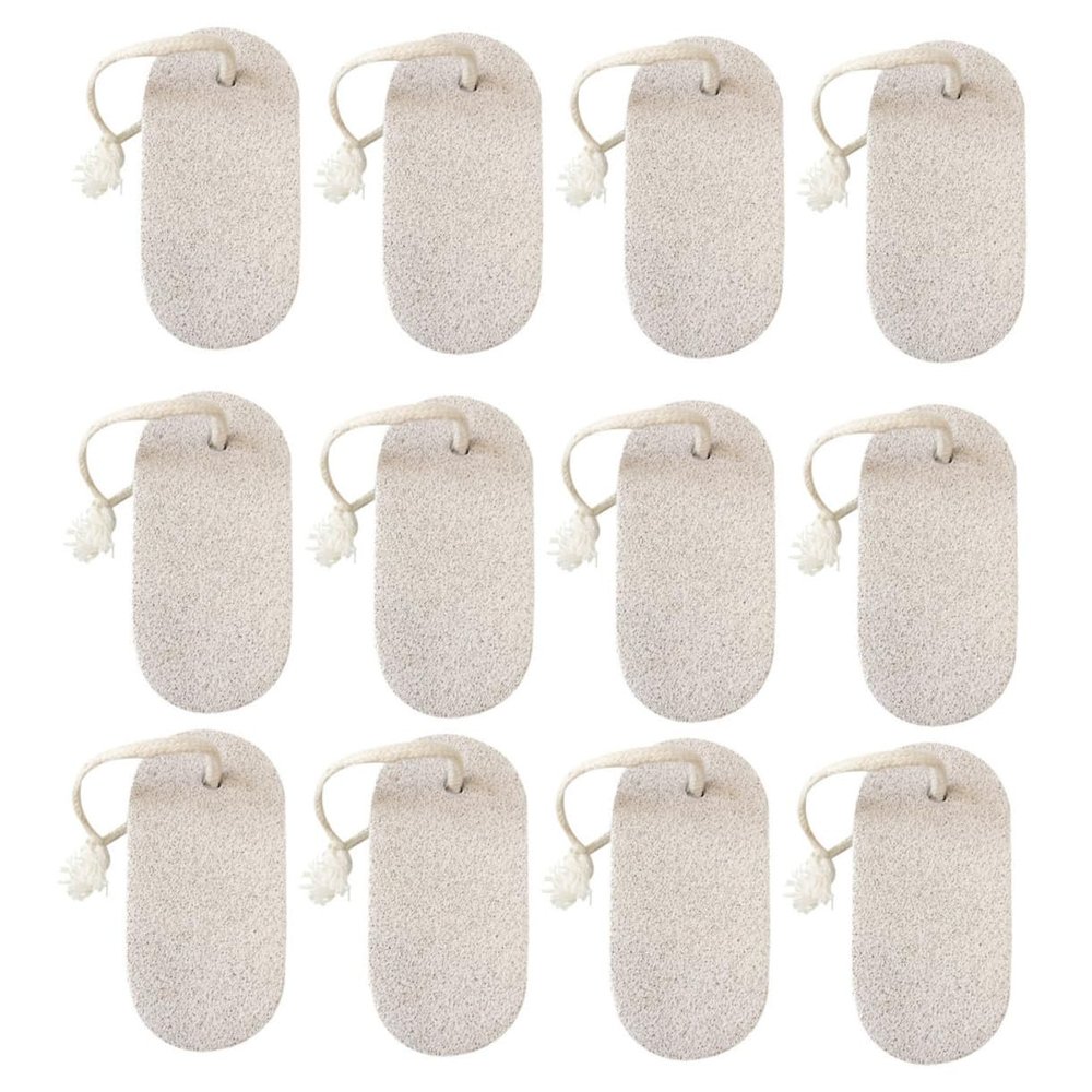 COLLBATH 20PCS Volcanic Pumice Stone Foot File Lightweight Foot Rasp Callus Remover Pedicure Tools for Dead Skin Exfoliating and Care Easy to Hold Compact Design