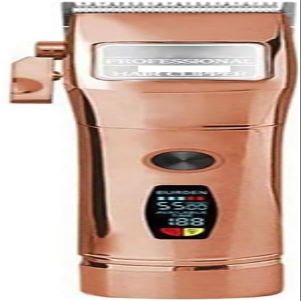 YHNNH Hair Cutting Tool, Adjustable Clipper for Men Professional Trimmer Electric Barber Shop Machine Beard(Brown a)