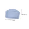 Anneome 2Pcs Bathroom Bath Pillows with Suction Cup Design Soft Breathable Bathtub Pillows for Head Neck Support Home Spa Cushion for Family Hotel Beauty Salon Use view 2