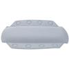 Cabilock Ergonomic Bathtub Pillow with Strong Suction Cups for Neck and Head Support Comfortable PVC Foam Tub Cushion Easy to Clean Bath Pillow for Soaking Relaxation Medium Light Blue view 1