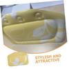 ARTSEWPLY Comfortable PVC Bath Pillow with Suction Cups for Bathtub Head and Neck Support Removable Washable Spa Cushion for Relaxing Bath Experience Lightweight Travel-Friendly Tub Pillow view 2