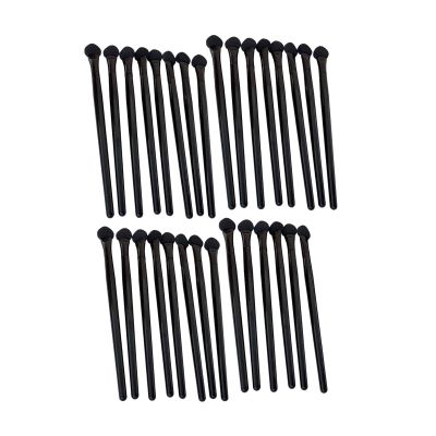 Hzskjyt 30x Eyeshadow Brushes Gift,Makeup Brushes Sponge Makeup Applicators for Wedding