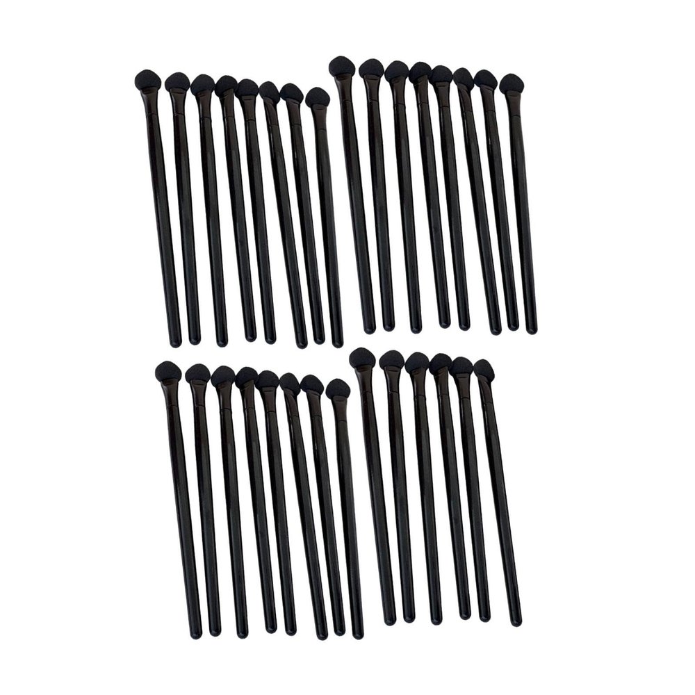 Hzskjyt 30x Eyeshadow Brushes Gift,Makeup Brushes Sponge Makeup Applicators for Wedding