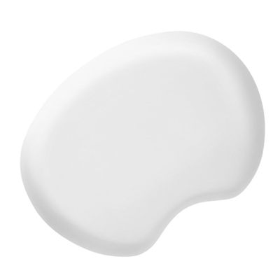 BELLIFFY Luxury Bathtub Pillow with Suction Cups for Neck Shoulder Support Comfortable Bathroom Cushion for Fatigue Relief Household Spa Bath Accessory in White Suitable for All Ages