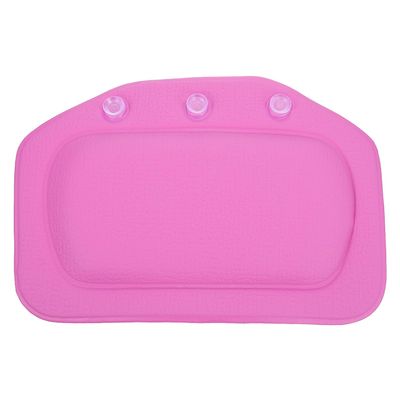 HOMOCONO Soft Padded Spa Bath Pillow Tub Accessory Cushioned Neck and Shoulder Support for Bathtub Relaxation Non-Slip Compact Bath Cushion for Adults and Parents