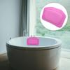 HOMOCONO Soft Padded Spa Bath Pillow Tub Accessory Cushioned Neck and Shoulder Support for Bathtub Relaxation Non-Slip Compact Bath Cushion for Adults and Parents view 2