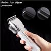 YHNNH Hair Cutting Tool, Professional Clipper Titanium Ceramic Blade Cordless Rechargeable Trimmer Barber Haircut Grooming Kit(Silver) view 2