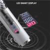 YHNNH Hair Cutting Tool, Professional Clipper Titanium Ceramic Blade Cordless Rechargeable Trimmer Barber Haircut Grooming Kit(Silver) view 4