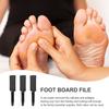 CIMAXIC 3pcs Double-Sided Foot Scrubbers Foot Files Callus Removers with Coarse and Fine Rasps Ergonomic Anti-Skid Handle for Smooth at Home Salon view 3