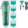 YHNNH Hair Cutting Tool, Clipper Trimmer Profesional Beard Machine Haircut Transparent for Men view 1
