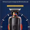 YHNNH Hairdressing Tools, Multi-Functional Professional Electric Shaver for Men, Printed Graffiti Pattern, Rechargeable Hair Clipper view 2