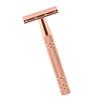 ADOCARN Manual Beard Shaving Razor for Men Safety Double Edge Razor with Textured Grip for Face Mustache Armpit and Body Grooming Professional Salon-style Tool view 1