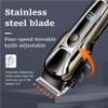 YHNNH Hair Clippers,Beard Trimmer for Men, Original Clipper Electric for Shaver Professional,s Cutting Machine Wireless Barber(Orange) view 4