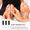 ADOCARN 3pcs Double-Sided Foot File Pedicure Tools with Ergonomic Handle Dead Skin Remover Cuticle Remover Foot Scraper Callus Rasp for Smooth and Cracked Heel Care view 2