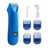 Body Shavers for Men - Low-Noise Electric Razor | Pubic Hair Trimmer for Men - for Intimate Pubic Balls Back Armpit Chest Arm view 1