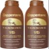 Coppertone Tanning Sunscreen Spray with Broad Spectrum SPF 15, Water Resistant Spray Sunscreen, Lightweight and Non-Greasy, 5.5 Oz (Pack of 2) view 1