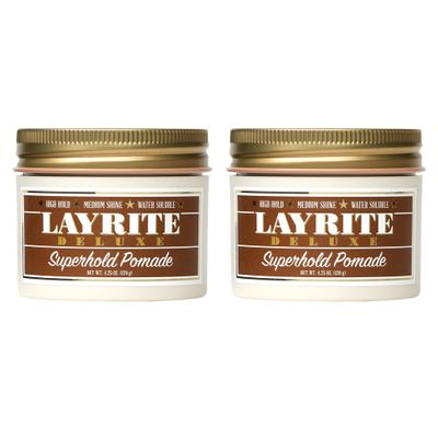 Layrite Deluxe Superhold 4.25 oz 2 pack