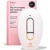 RoseSkinCo Lumi IPL Laser Hair Removal Device, At Home Permanent Hair Reduction on Face, Bikini, Legs, Arms, Underarms, Safe & Gentle Intense Pulsed Light Handheld Device, White/Gold view 1