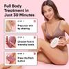 RoseSkinCo Lumi IPL Laser Hair Removal Device, At Home Permanent Hair Reduction on Face, Bikini, Legs, Arms, Underarms, Safe & Gentle Intense Pulsed Light Handheld Device, White/Gold view 2