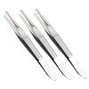 ARTSEWPLY 3pcs Precision Eyebrow Tweezers for Women with Ergonomic Grip Stainless Steel Hair Trimming Tools for Facial Hair Removal and Eyelash Clusters Grooming view 1