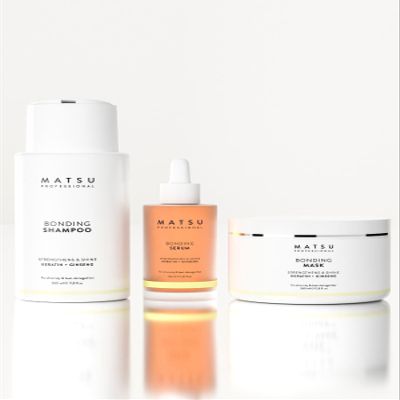 Bond Strengthening Hair Care Set - Complete Repair System with Shampoo, Mask & Serum - One Size