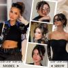 HMD Tousled Updo Messy Bun Hair Piece for Women Synthetic Hair Extension view 4
