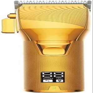 YHNNH Hair Clippers,Beard Trimmer for Men, Clipper Professional Cutting Machine Adjustable Cordless Barber Digital Display for(Gold)