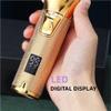 YHNNH Hair Clippers,Beard Trimmer for Men, Clipper Professional Cutting Machine Adjustable Cordless Barber Digital Display for(Gold) view 4