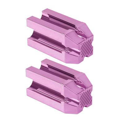 VALICLUD 2Pcs Rose Pink Eyebrow Liner Sharpener Cosmetic Pencil Sharpener for Women Makeup Tools Eyeliner and Brow Pencil Sharpening Practical and Portable