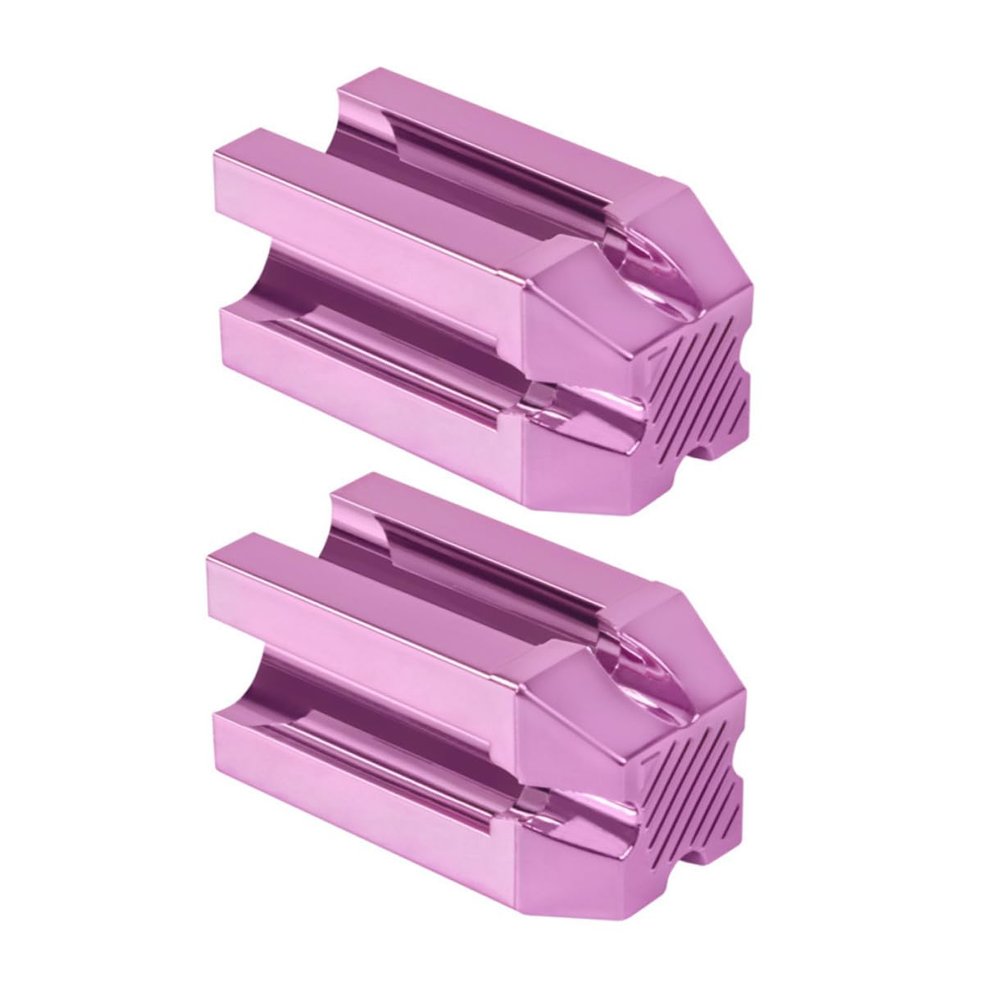 VALICLUD 2Pcs Rose Pink Eyebrow Liner Sharpener Cosmetic Pencil Sharpener for Women Makeup Tools Eyeliner and Brow Pencil Sharpening Practical and Portable