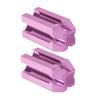 VALICLUD 2Pcs Rose Pink Eyebrow Liner Sharpener Cosmetic Pencil Sharpener for Women Makeup Tools Eyeliner and Brow Pencil Sharpening Practical and Portable view 1