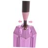 VALICLUD 2Pcs Rose Pink Eyebrow Liner Sharpener Cosmetic Pencil Sharpener for Women Makeup Tools Eyeliner and Brow Pencil Sharpening Practical and Portable view 3