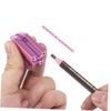 VALICLUD 2Pcs Rose Pink Eyebrow Liner Sharpener Cosmetic Pencil Sharpener for Women Makeup Tools Eyeliner and Brow Pencil Sharpening Practical and Portable view 4
