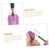 HAMPPLIES 2Pcs Cosmetic Eyeliner Pencil Sharpener for Women Rose Pink Portable Eyebrow Liner Tool for Precise Tip Sharpening Lightweight and Travel-Friendly Makeup Accessory view 2