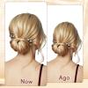 106PCS Blonde Bun Maker,Hair Sponge,Bump It, Hair Bumps for Volume Insert, Bun Maker with U-Pins, Clips and Comb, Complete Styling Kit for Voluminous Hairstyles, Nylon Material view 3