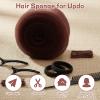 106PCS Blonde Bun Maker,Hair Sponge,Bump It, Hair Bumps for Volume Insert, Bun Maker with U-Pins, Clips and Comb, Complete Styling Kit for Voluminous Hairstyles, Nylon Material view 4