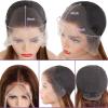 Lemoda Wholesale 100% Human Hair Wig 13X4 Highlight Straight Human Hair Lace Front Wigs 26inch P4/27 200% Density Peruvian HD Lace Wig view 4