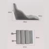 Bathtub Backrest Cushion Anti-Slip Seat Pad 90 Tub Wooden Barrel Universal Lumbar Support Pillow view 2