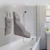 Bathtub Backrest Cushion Anti-Slip Seat Pad 90 Tub Wooden Barrel Universal Lumbar Support Pillow view 3