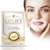 YuanKanJu Anti Wrinkle Patches for Lip, Smooth Fine Lines & Wrinkles, Silicone Wrinkle Patches with Hydrolyzed Collagen with Aloe,Vitamin E - Overnight Lift Lines Treatment, Gold view 1
