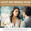 YuanKanJu Anti Wrinkle Patches for Lip, Smooth Fine Lines & Wrinkles, Silicone Wrinkle Patches with Hydrolyzed Collagen with Aloe,Vitamin E - Overnight Lift Lines Treatment, Gold view 2