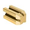 VILLFUL Portable Eyebrow Pencil Sharpener Makeup Tool Auxiliary Cutter for Eyeliner and Brow Pencils Golden Compact Design for Precise Sharpening view 1