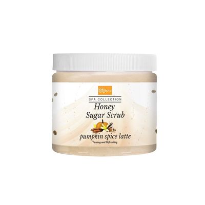 Pumpkin Spice Latte Honey Sugar Body Scrub Gentle Exfoliating Sugar Scrub with Hydrating Honey for Smooth, Soft Skin by BeBeauty