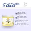 Coconut Pineapple Honey Sugar Scrub Hydrating Exfoliating Body Scrub with Tropical Coconut & Pineapple Scent by BeBeauty 16 oz view 4